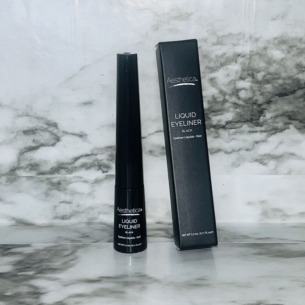 Aesthetica Liquid Eyeliner Black 3.2mL 0.11oz New With Box